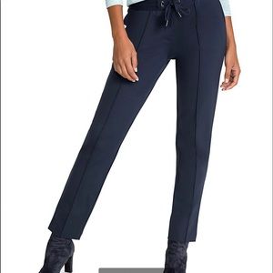 OLSEN LISA TROUSER PANTS BLACK SIZE XS 4 NWT